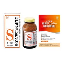 [한정 세트]신 비오페르민 S정 540정 [지정 의약 부외품] + 건강 체커 “장내 환경