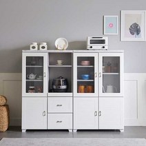 보루네오하우스 프라임 엘프 1600 주방 수납장 세트 FO6126 착불, 올화이트