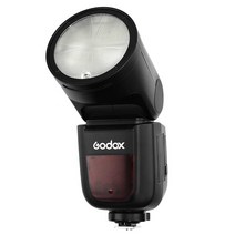 GODOX V1 카메라플래시 전용 라운드헤드 조명 촬영용, V1+AKR11(디퓨저) 캐논