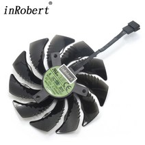 88MM PLD09210S12HH T129215SU Gigabyte GeForce GTX 1070 1050 Ti GTX 1060 960 RX 480 570 그래픽 카드 쿨러 팬, 1개, 러시아, T129215SU B