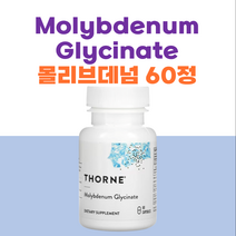 쏜리서치 몰리브데넘 Molybdenum Glycinate 60정