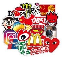 캐리어 노트북 리모와 스티커 세트, 혼합색상, 3세트