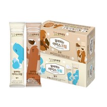 [똑똑]상하목장 얼려먹는 아이스크림 85ml (총12개) 1세트 (초코6개+밀크6개), 12개(초코6개+밀크6개)