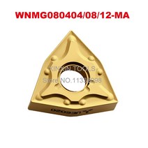 WNMG080404-MA UE6020 WNMG080408-MA 카바이드 인서트 WNMG080404 WNMG080408 WNMG080412 터닝 공구 홀더 선반 커터 용, [03] WNMG080412-MA, [01] UE6020