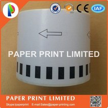 바코드출력기 바코드프린터 바코드기계 끼움라벨제작 케어라벨프린터 Dk-22205 dk 호환 레이블 바코드 스티, 05 1 roll white label