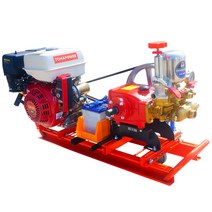 동력 분무기 80A 3자 선반 키 시동 9마력 엔진 고압, 수동조합변