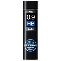 펜텔 Ain stein 샤프심 HB, 샤프심0.9-HB-36본 1개입