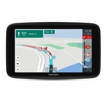 TomTom Truck GPS GO Expert 7인치 HD 스크린 맞춤형 트럭 라우팅 및 POI 교통으로 인한 교통 정체 세계 지도 실시간 제한 경고 Wi-Fi를 통한 빠른 업데, 6 Inch