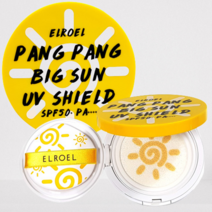 엘로엘 선쿠션 팡팡 빅쿠션 시즌6 2022신제품 UV쉴드 SPF50+워터프루프, 팡팡 빅 선쿠션 본품(25g)