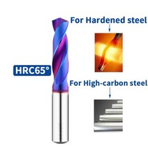 드릴 굴착 홀 단단한 텅스텐 카바이드 드릴 비트 CNC 금속 강철, 5.6mm+65drill bit