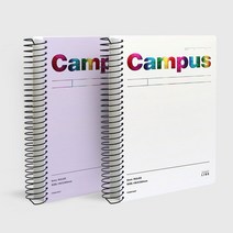 VJSLVKSL 노트 대학 학생 직장인 스프링 필기 캠퍼스 인덱스 재고1572EA, 퍼니파니쿠팡 랜덤