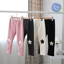 [리틀맘] [깜짝쇼킹가!]스타 밍크털 심플 밍크털 기모레깅스 2종 택1