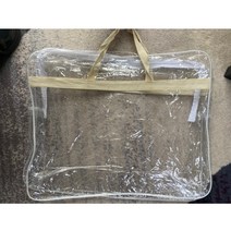 투명 이불가방 투명 이불정리함 이불가방 이불보관 캠핑용, 60-50-22