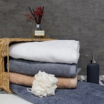 송월 40수 젠틀 바스타월68 (68x130cm/500g) 1장, 청회색