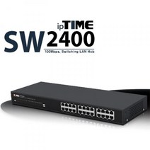 ipTIME SW2400 24포트 스위칭 허브POE스위칭허브 스위치허브 통신기기 산업용통신장비기기 무선통신장비 네트워크장비, 본상품