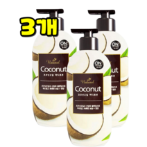 댕Ol몰 온더바디 내추럴 바디로션 몸보습로션 400ml 코코넛오일향기, 3개