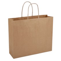 [친환경쇼핑백] 옵셋트위스트 정3호 무지 50장