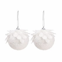 FREELIFE 트리장식세트 트리꾸미기재료 크리스마스트리볼 OP-811, as picture show, E- 2pcs 10cm