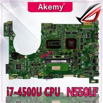 60NB0230-MBB000 ASUS Q550LF 노트북 마더 보드 SR16Z i7-4500U GT740M DDR3 100% 무료, 한개옵션0