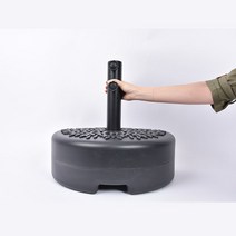 하프파라솔 전용 물통 받침대 고정 대형 카페 편의점 테라스 정원, 벤타샵하프파라솔 물통받침