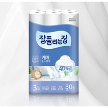 잘풀리는집 케어앤소프트 화장지 27m, 5팩, 30롤