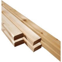 북미산 적삼목 유절 사우나재 28x55x3600mm (옹이있음)국내가공 구조재마감재 목재