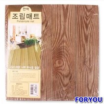 ForU693 조립매트 고목나무 원목 베란다 편백 바닥 마루, 상세페이지 참조