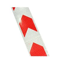 카포카 발광 반사테이프 반사스티커 (1M씩 연장판매), 화살표무늬 실버레드(50mm X 1m), 1개