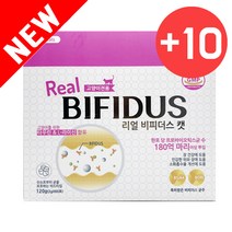 [무료배송]리얼비피더스 캣 유산균 60포 120g, 10포 추가 증정