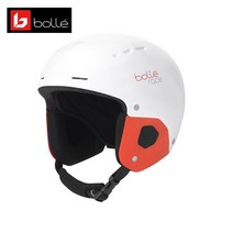 스키 스노보드 헬멧 프랑스어 bolle 전체 하드 모자 싱글 및 더블 보호 장비 충돌, s, 52-55cm-31712 화이트