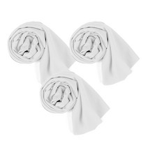 에코리즈 국산 피톤치드 스포츠 타월 3개입, 화이트3개입