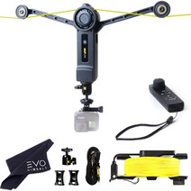 최대 1.5kg 3.3파운드 의 액션 카메라 스마트폰 360 또는 DSLR 미러리스 카메라용 리모컨이 있는 Wiral LITE 케이블 캠 드론이 가지 않는 곳에서도 필름 무빙 샷3, 바이럴 라이트