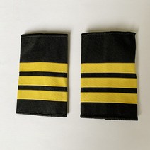 항공 기장 견장 비행기 조종사 민항기 항공 가슴 어깨 휘장 완장 계급 명패, 삼봉(한쌍 가격)