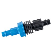 플러싱밸브 13mm 호스 농업용 관수 점적 테이프 연결구 자재 부속, 1개