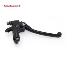 유압 브레이크 오토바이 레버 마스터 실린더 클러치 펌프 액세서리, CHINA, Right (F)