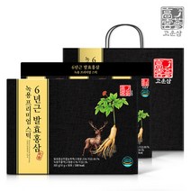 고운삼 6년근 발효홍삼 녹용 프리미엄스틱 10ml x 30포