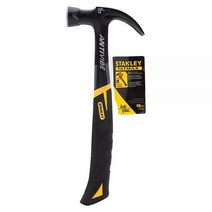 STANLEY FatMax 립 클로 해머 473.2ml(16온스) (51-163) 118635, 16-Ounce Curve Claw