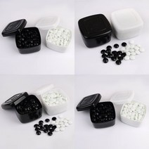 마트498 바둑알 일반규격 방과후수업 알까기 방문바둑 바둑두기 오목판 군대용품 보드게임구매 아동복지센터 바