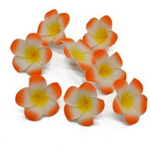 플라워 월 드라이 개몫 하와이 거품 인공 꽃 머리 장식 계란 웨딩 파티 용품, H14+6cm