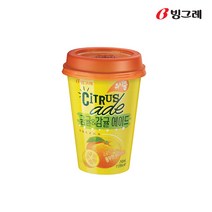빙그레 쥬시쿨에이드 금귤&감귤에이드 250mlx40컵/무료배송, 40개, 250ml
