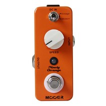 이펙터 일렉기타 베이스 Mooer MPH1 Ninety Orange Phaser 기타 이펙트 페달 전체 아날로그 회로 빈티지/모던 모드 True Bypass