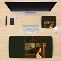아이유 iu 가수 굿즈 게이밍 장패드 마우스 패드, 12번, 600x300mm