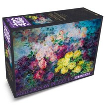 명화 직소퍼즐 1014pcs 장미 1911, 학산문화사