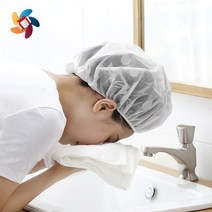 미용실 롤펌 헤어밴딩 방수 샤워캡 헤어팩모자 여성헤어캡