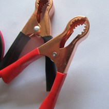자동차점프선 케이블 베터리 밧데리 차량 자동차 50AMP 배터리 인버터 와이어 전원 전송 케이블 악어 클립, 한개옵션0, 한개옵션0