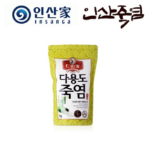 (주)인산가 정품 1회 다용도죽염 분말 1kg +2개 이상 구입시 홍삼크런치(49g), 1000g, 1개