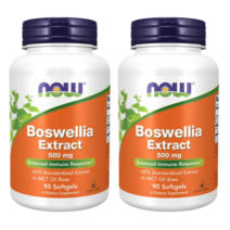 미국 Now Food 보스웰리아 Boswellia 추출물 500 mg 90 소프트젤 2SET, 1개, 기본