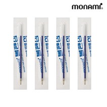 모나미 153 영심 리필 0.7mm 12입, 블루, 5세트