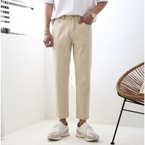 레귤러 크림 스판 워싱 진 팬츠(1color)