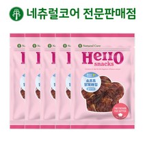 네츄럴코어 헬로져키 소프트, 닭모래집 30g x 5개